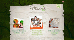 Desktop Screenshot of marzenia.edu.pl